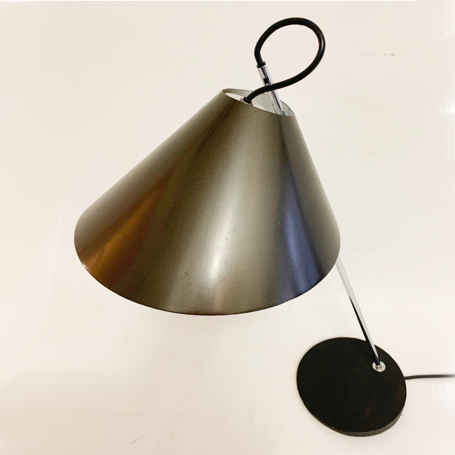 Luigi Caccia Dominioni per Azucena <br> Lampada da appoggio <br>mod. Base Ghisa - immagine 8