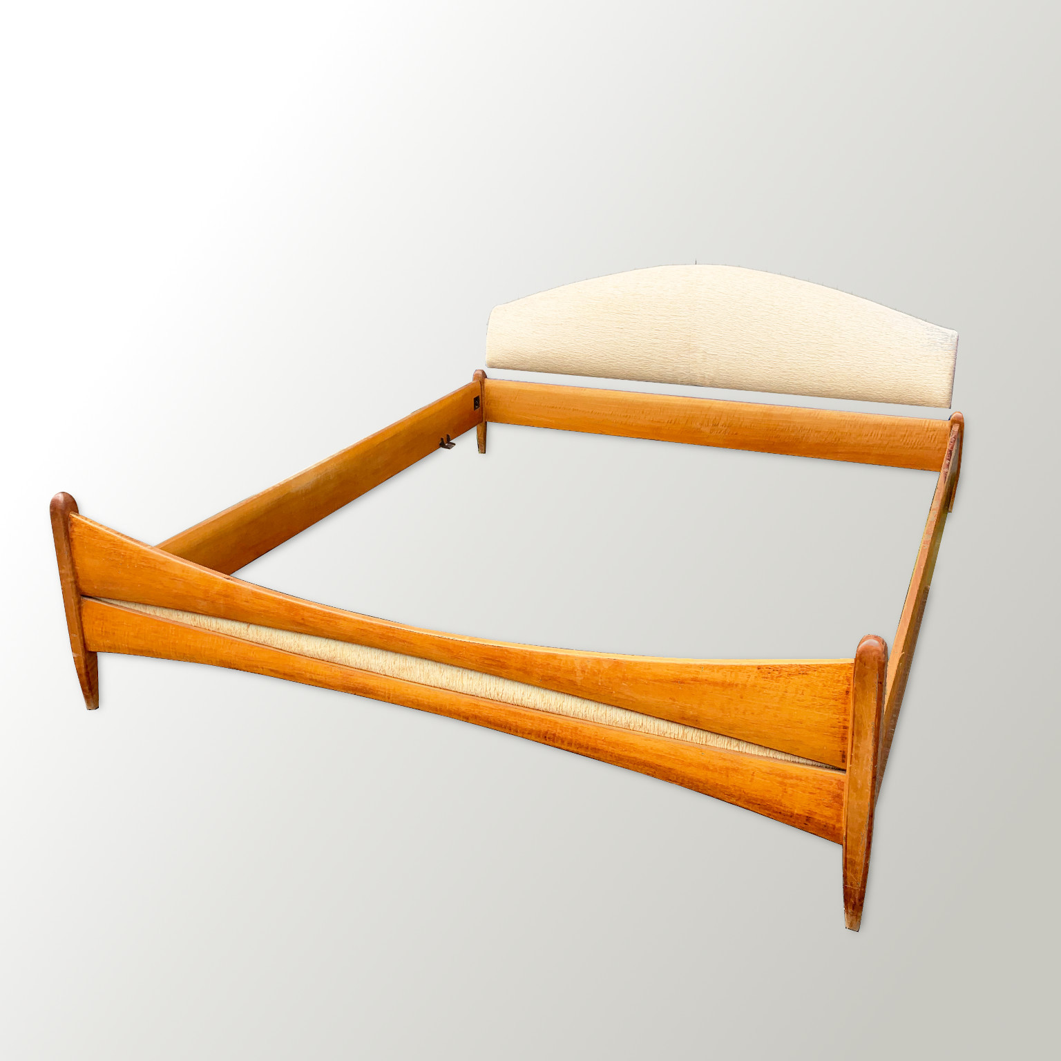 Attr. Gigi Radice <br> Letto matrimoniale anni 50