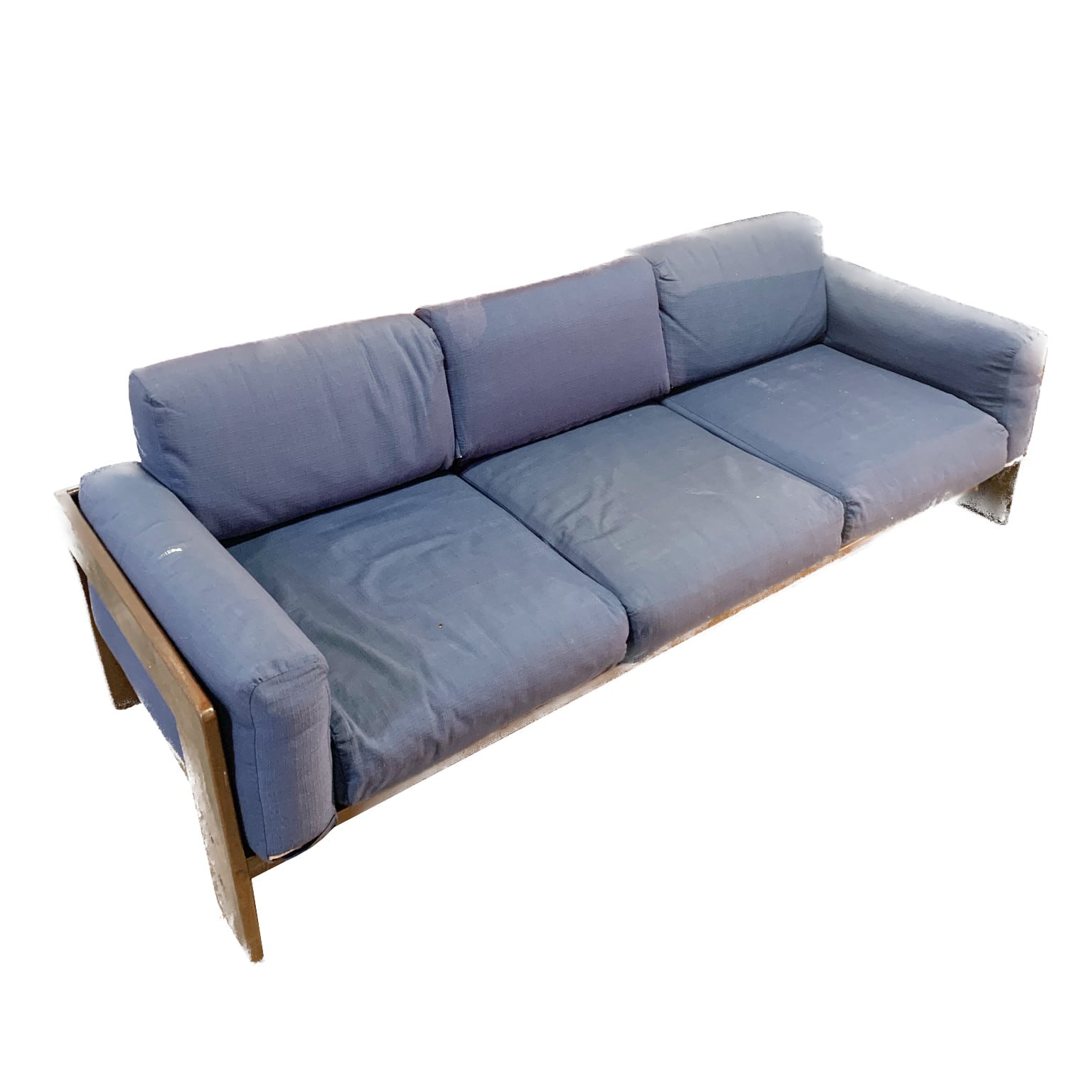 Afra e Tobia Scarpa per Gavina <br> Divano a 3 posti mod. Bastiano, anni 60 - immagine 3