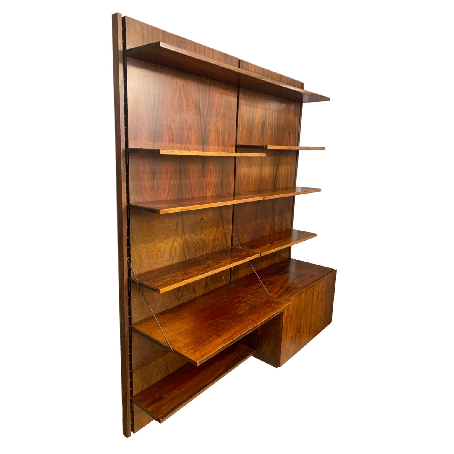Gianfranco Frattini per Bernini <br> Parete attrezzata libreria anni 60 - immagine 2