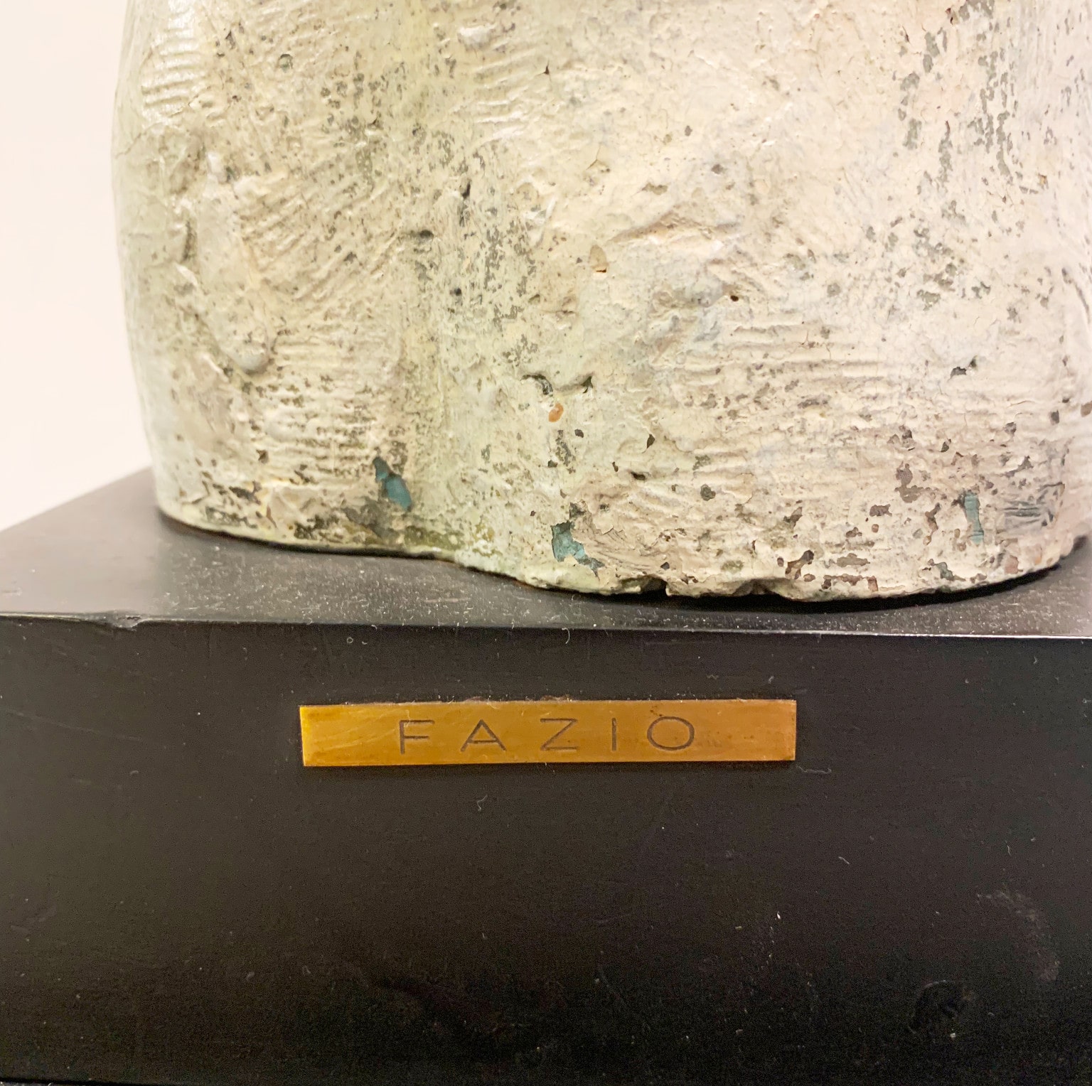 Scultura in ceramica firmata Fazio - immagine 3