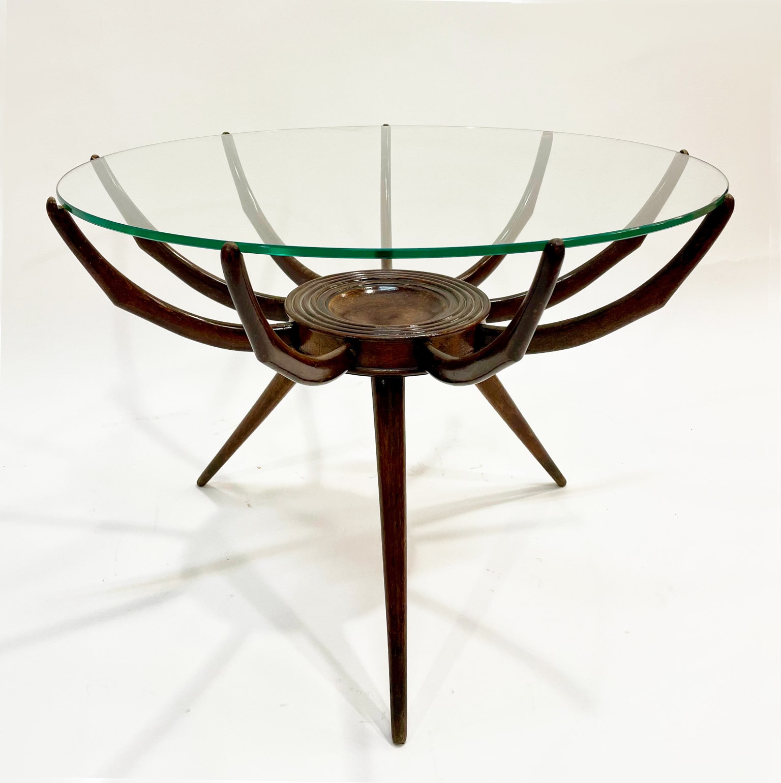 Carlo De Carli <br> Tavolino da caffè Spider