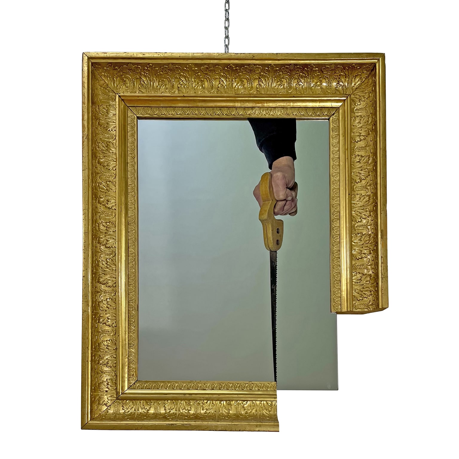 GIAMPI <br> Specchiera pezzo unico <br> by Giampiero Romanò