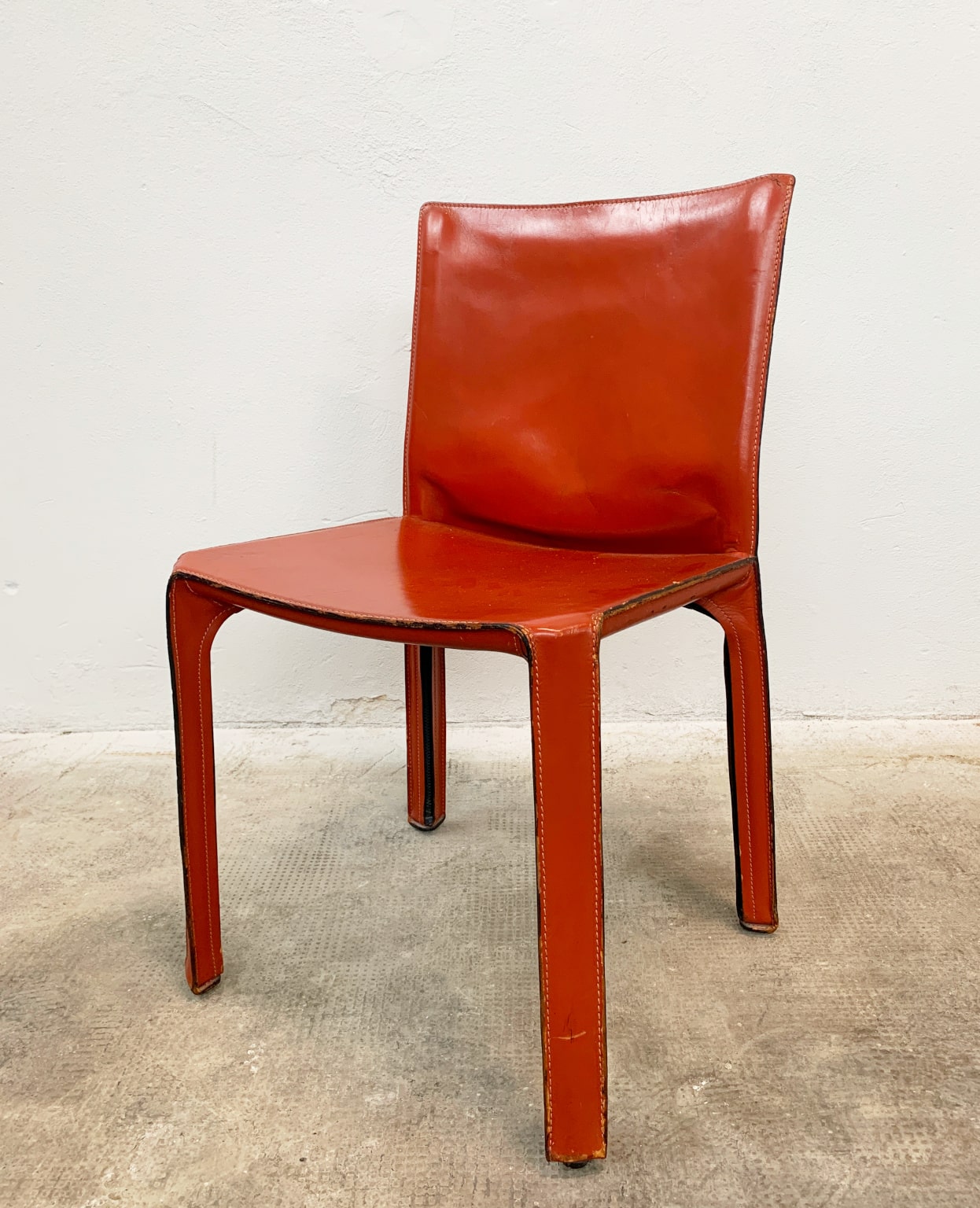 Mario Bellini per Cassina <br> Gruppo di 6 sedie mod. CAB 412, 1977 - immagine 5