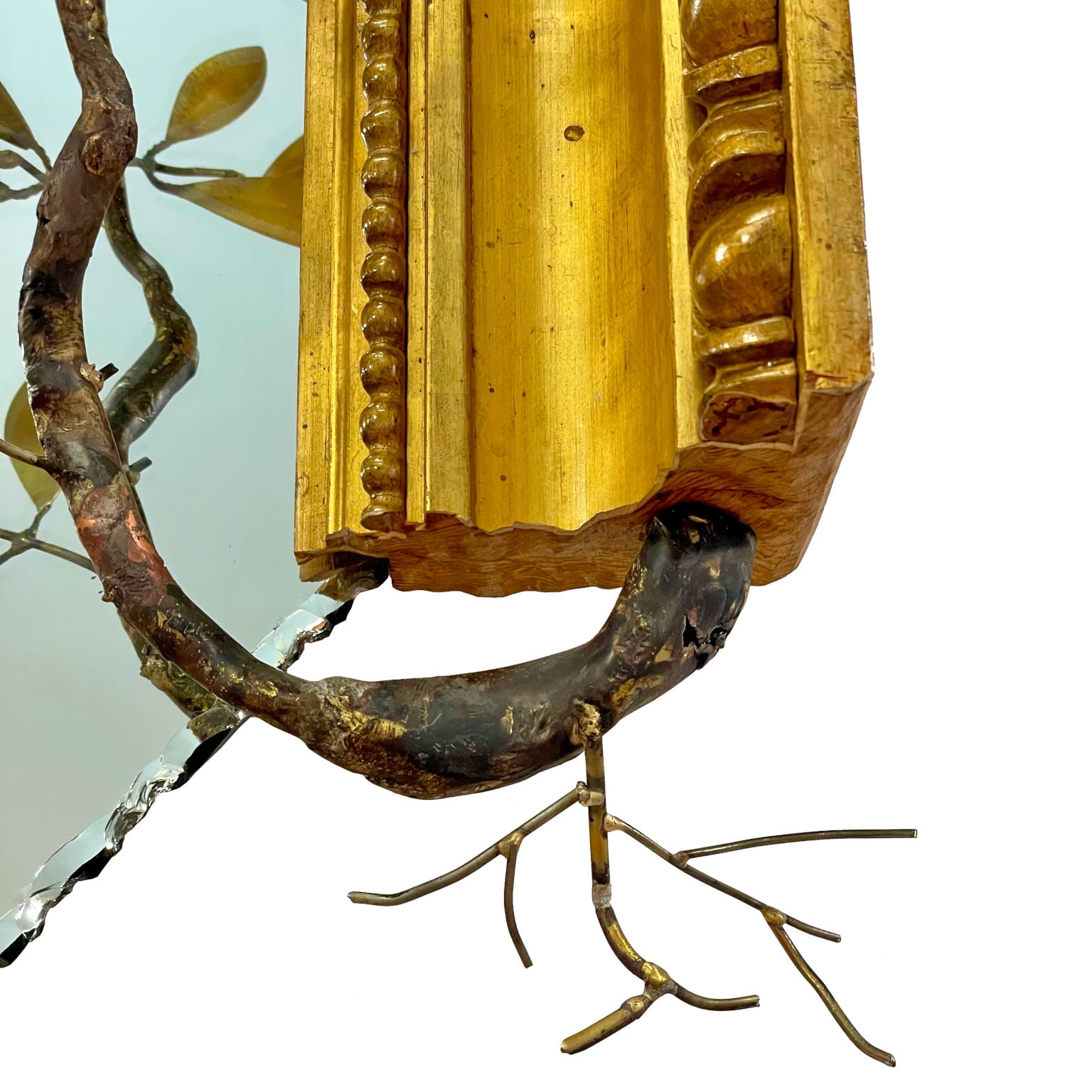 REBIRTH <br> Specchiera pezzo unico <br> by Giampiero Romanò - immagine 5