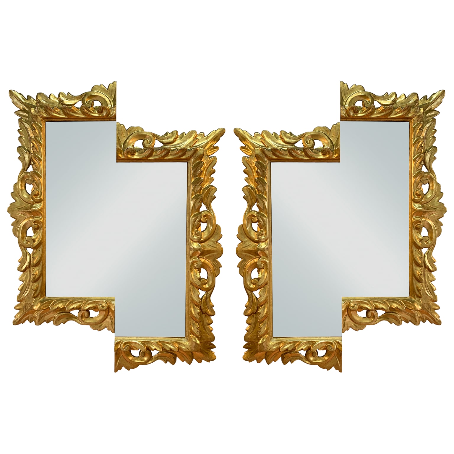 THE TWINS <br> Specchiera pezzo unico <br> by Giampiero Romanò