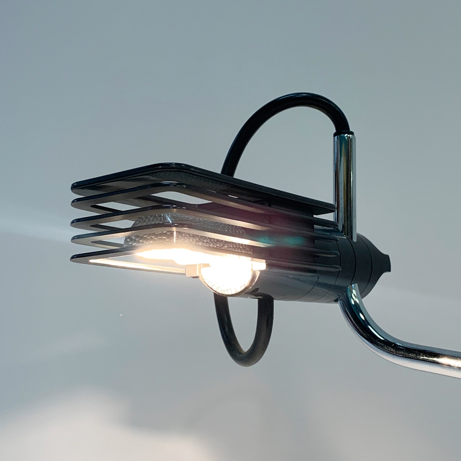 Bruno Gecchelin per Oluce <br> Lampada da tavolo mod. Wing 509, anni 70 - immagine 5