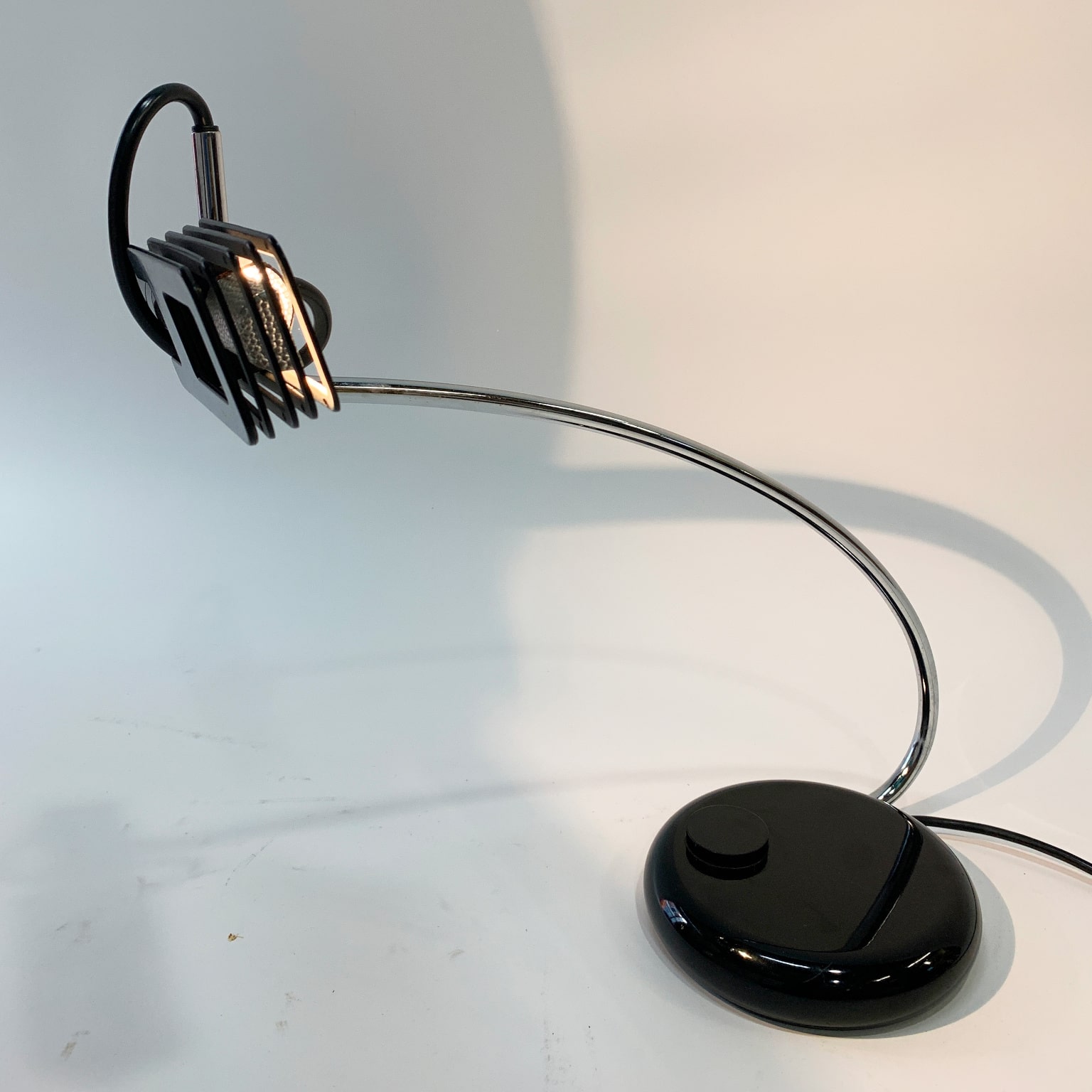 Bruno Gecchelin per Oluce <br> Lampada da tavolo mod. Wing 509, anni 70 - immagine 8
