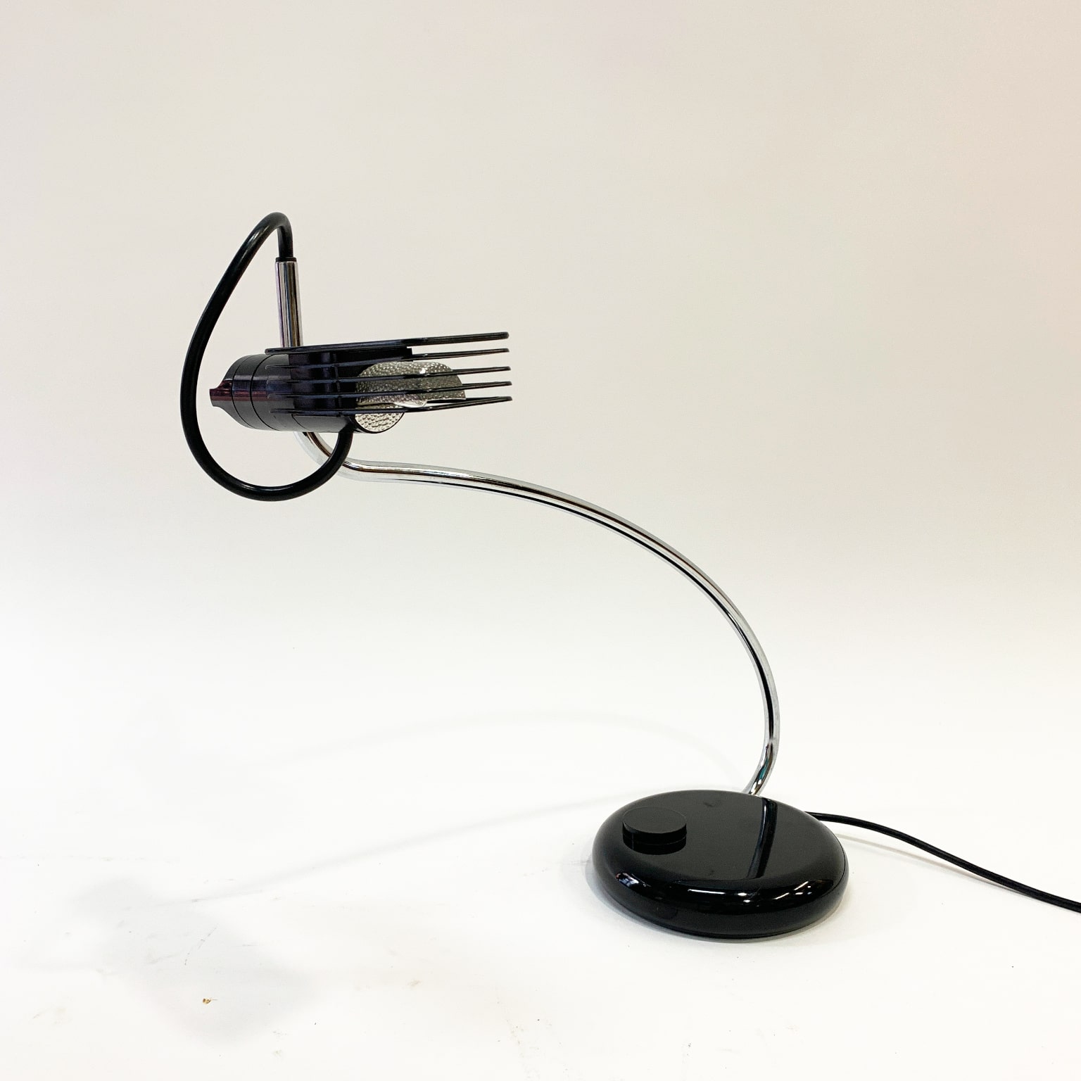 Bruno Gecchelin per Oluce <br> Lampada da tavolo mod. Wing 509, anni 70