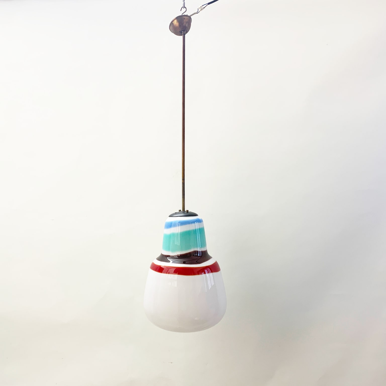 Massimo Vignelli per Venini <br> Lampada a sospensione, 1958