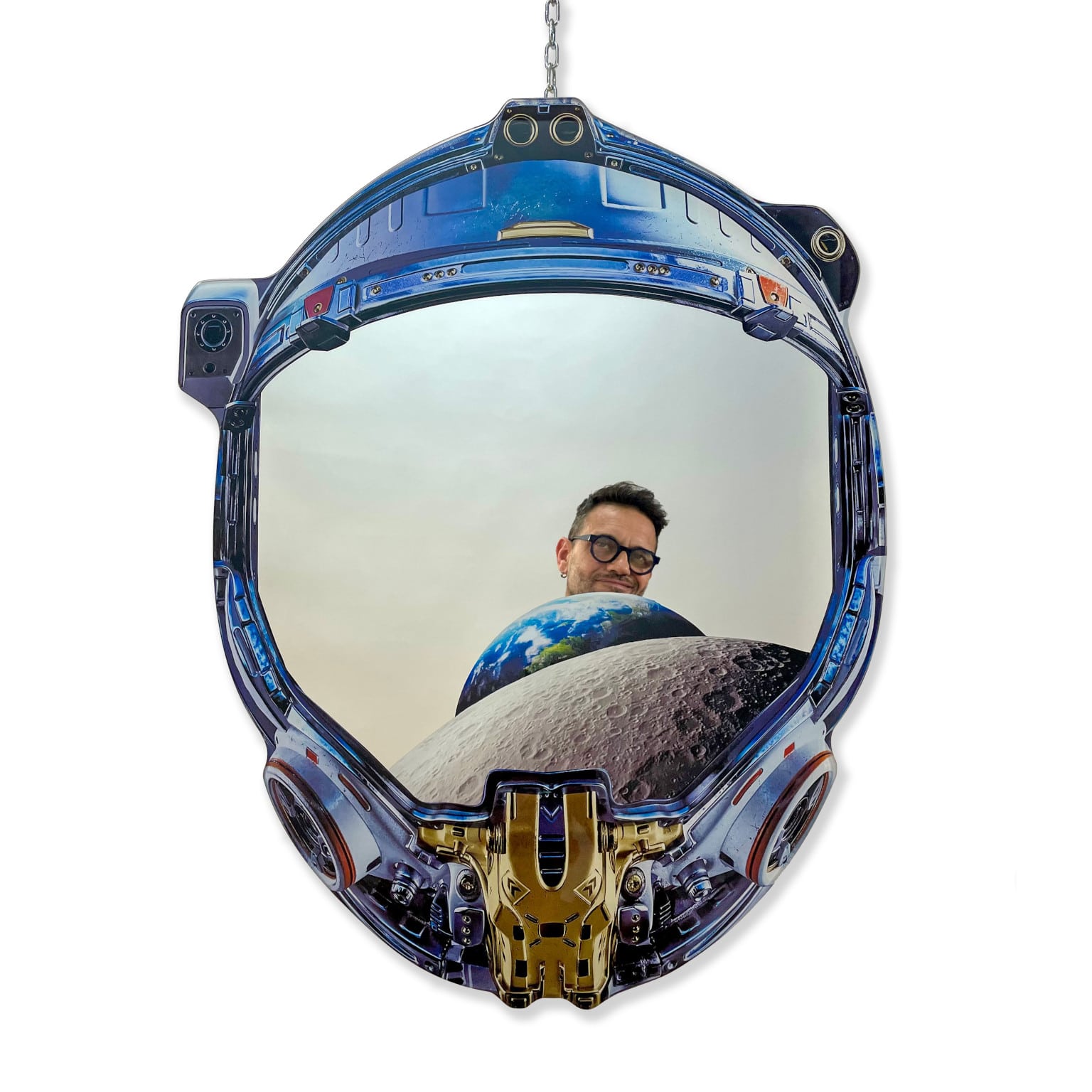Giampiero Romanò <br> Specchio "Space Cowboy 2.0"<br> Limited edition - immagine 2