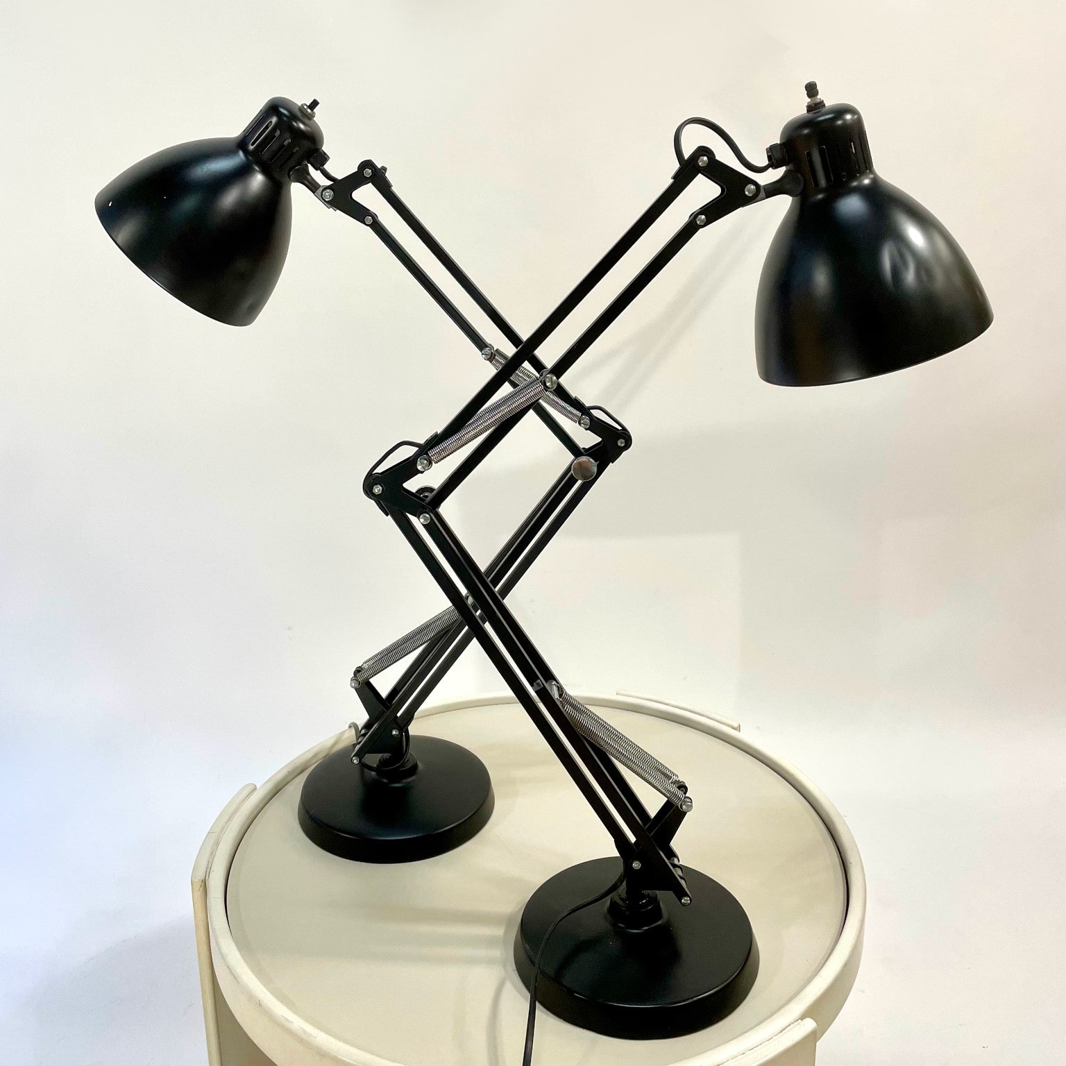 Jacob Jacobsen per Luxo <br> Coppia di lampade tecniche mod. L-1 - immagine 2