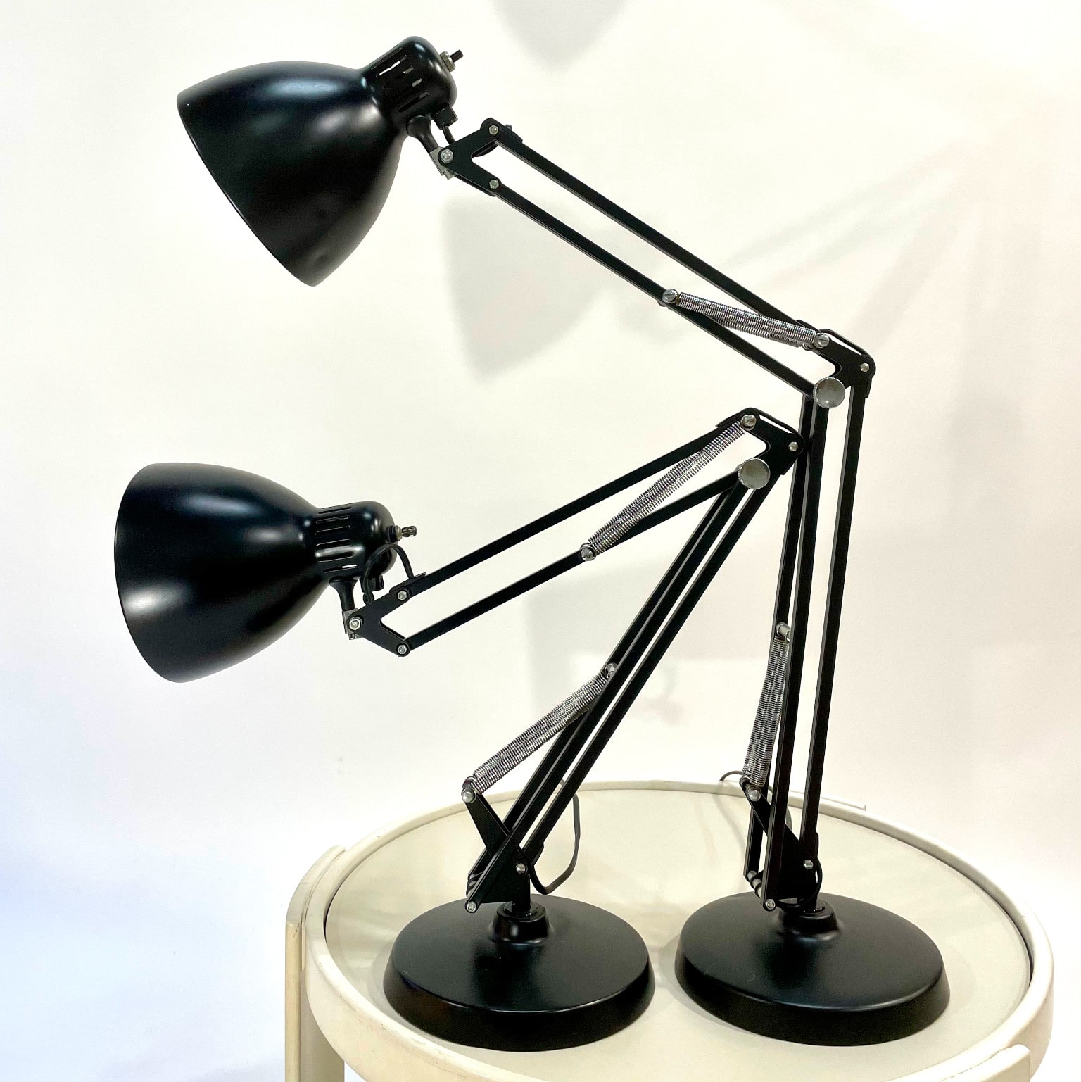 Jacob Jacobsen per Luxo <br> Coppia di lampade tecniche mod. L-1