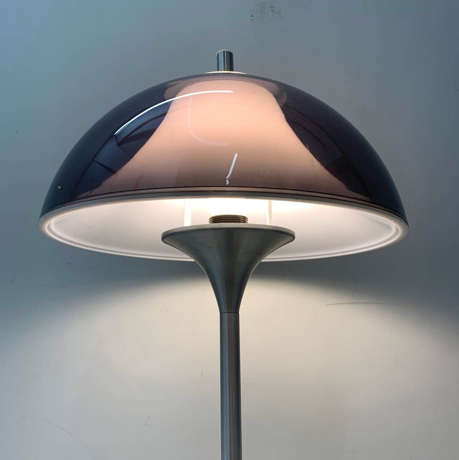 Lampada da appoggio a fungo anni 70 - immagine 4