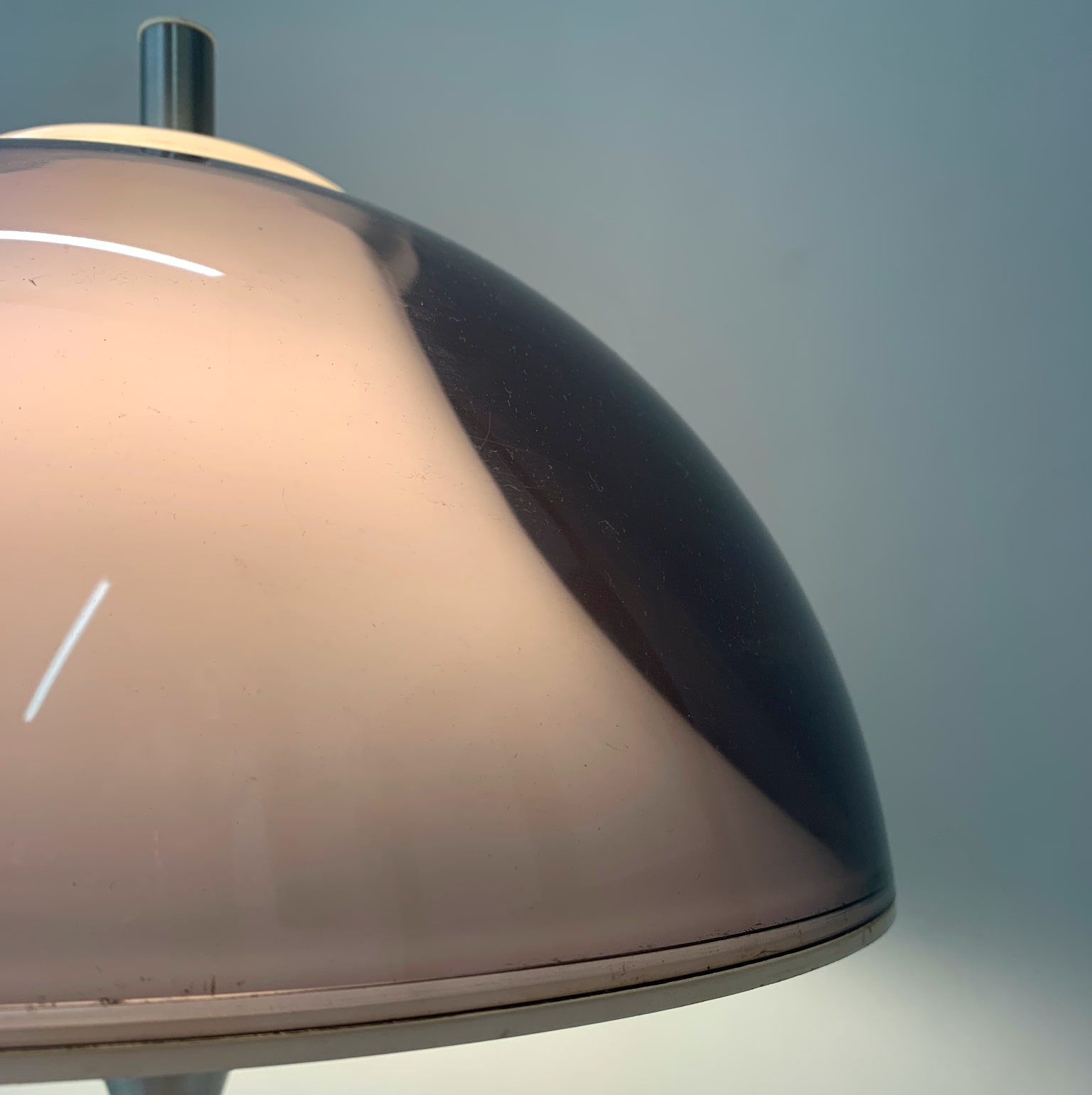 Lampada da appoggio a fungo anni 70 - immagine 5