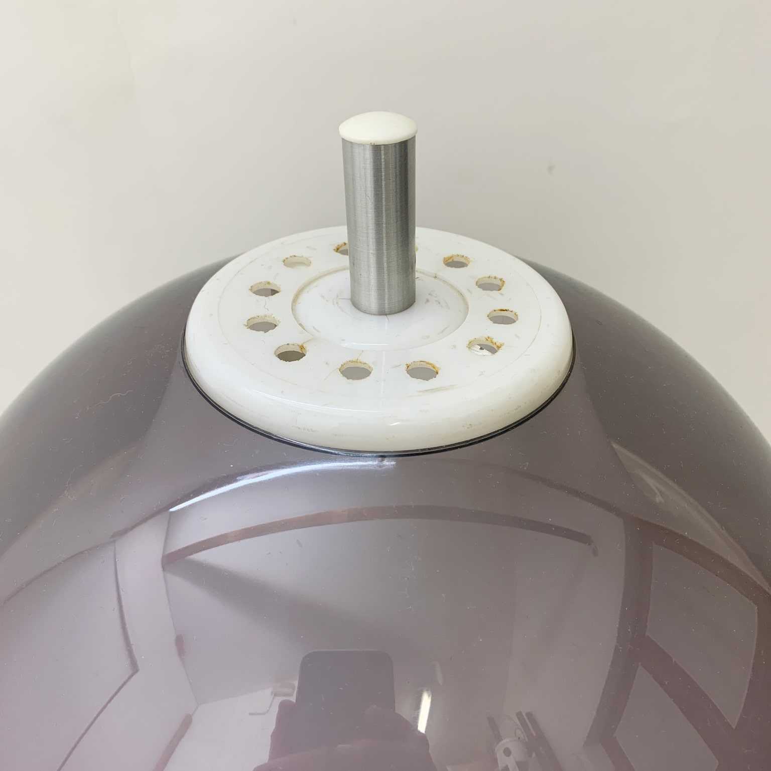 Lampada da appoggio a fungo anni 70 - immagine 6
