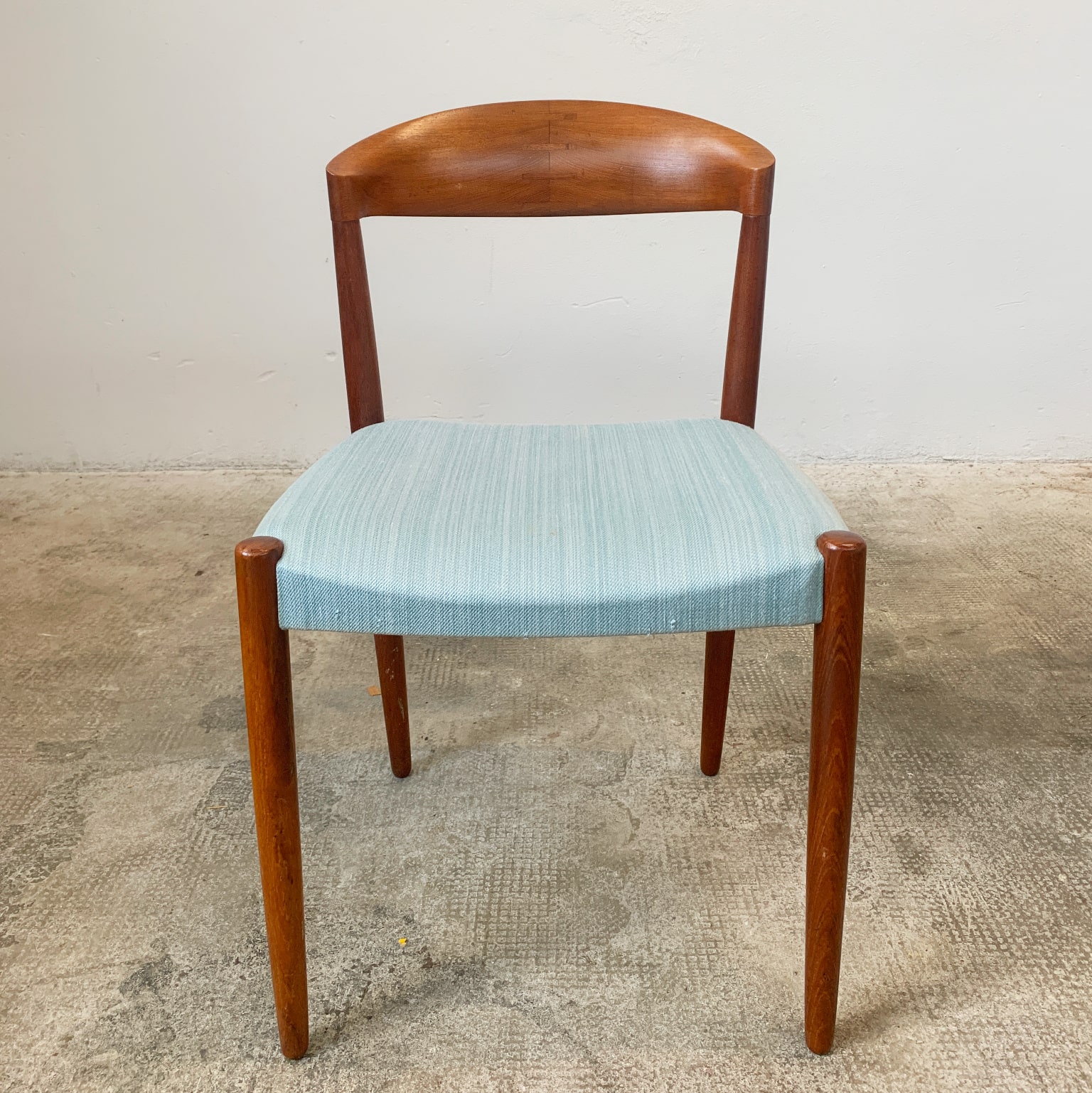 Knud Andersen per JCA Jensen <br> Gruppo di 5 sedie in teak, 1960 - immagine 10