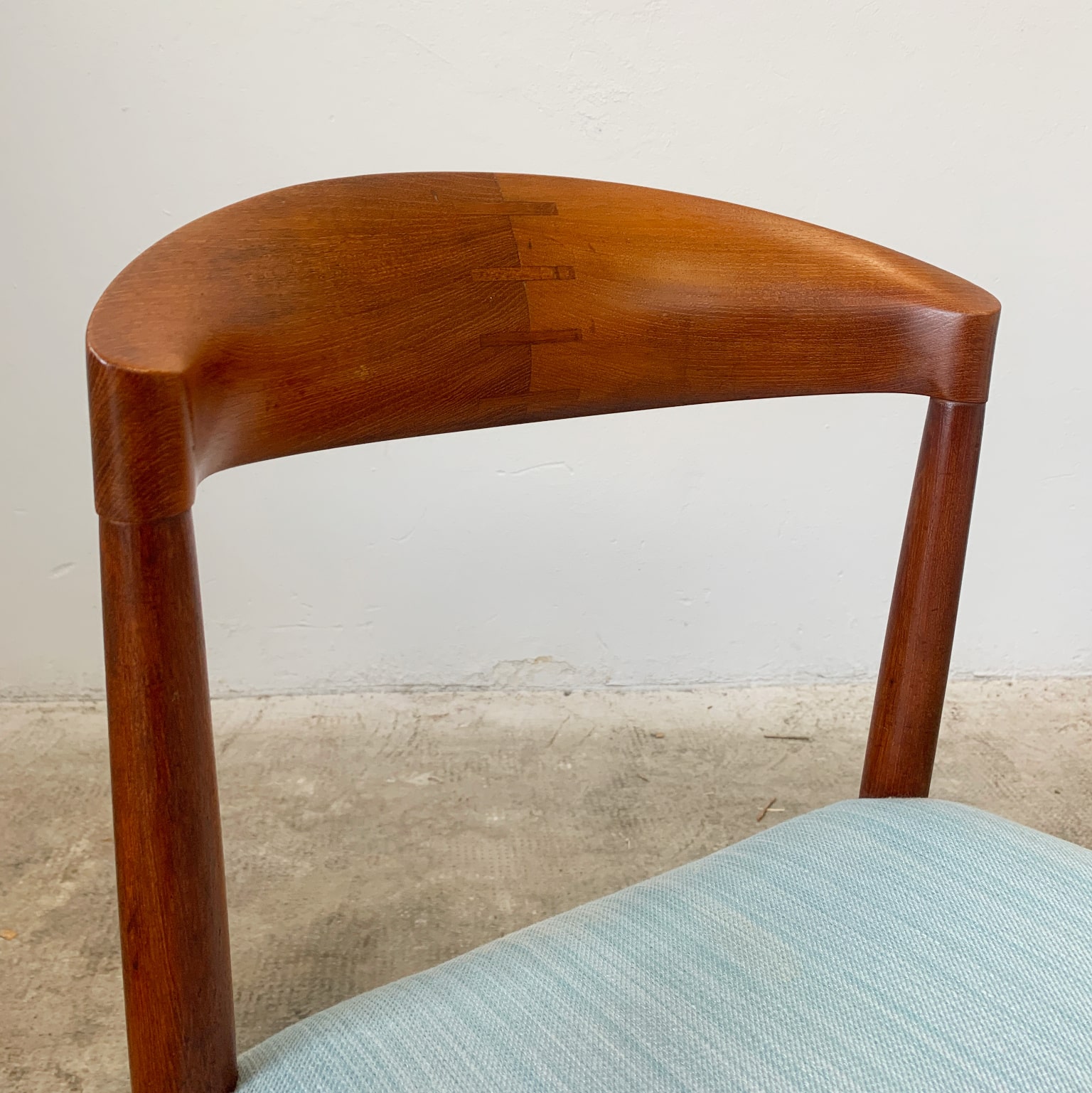 Knud Andersen per JCA Jensen <br> Gruppo di 5 sedie in teak, 1960 - immagine 9