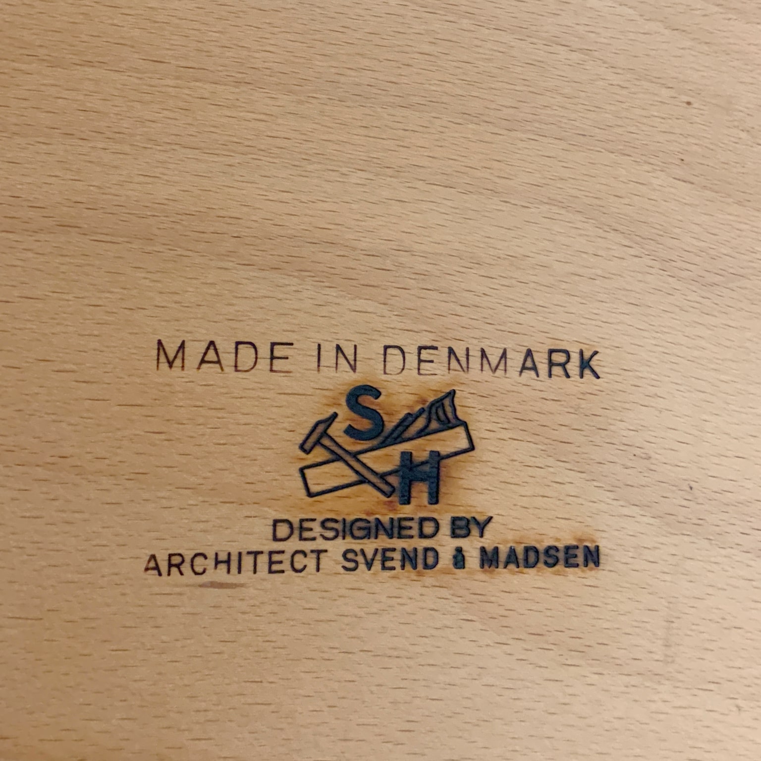 Svend Aage Madsen per Sigurd Hansen <br> Scrivania in teak anni 60 - immagine 11