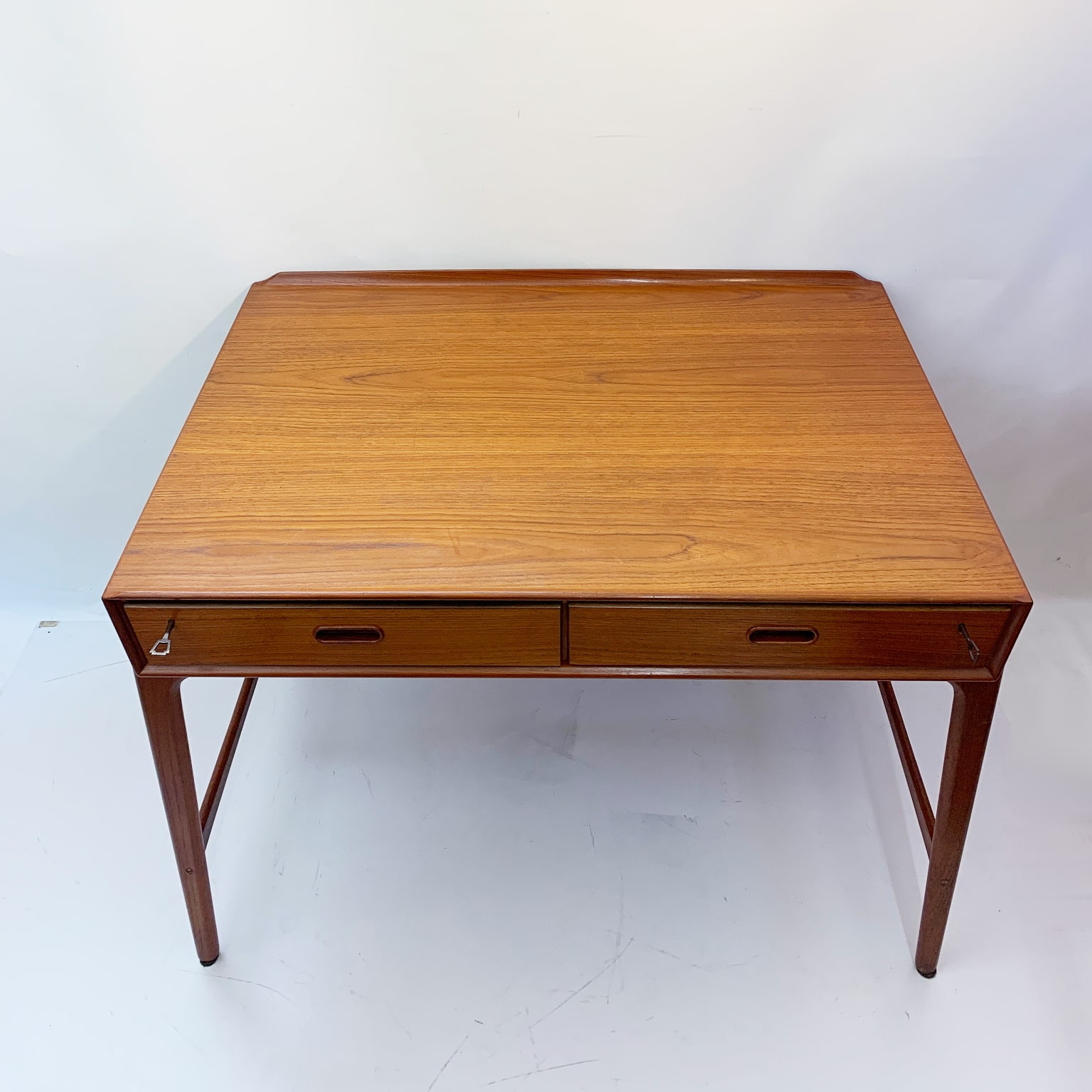 Svend Aage Madsen per Sigurd Hansen <br> Scrivania in teak anni 60 - immagine 3