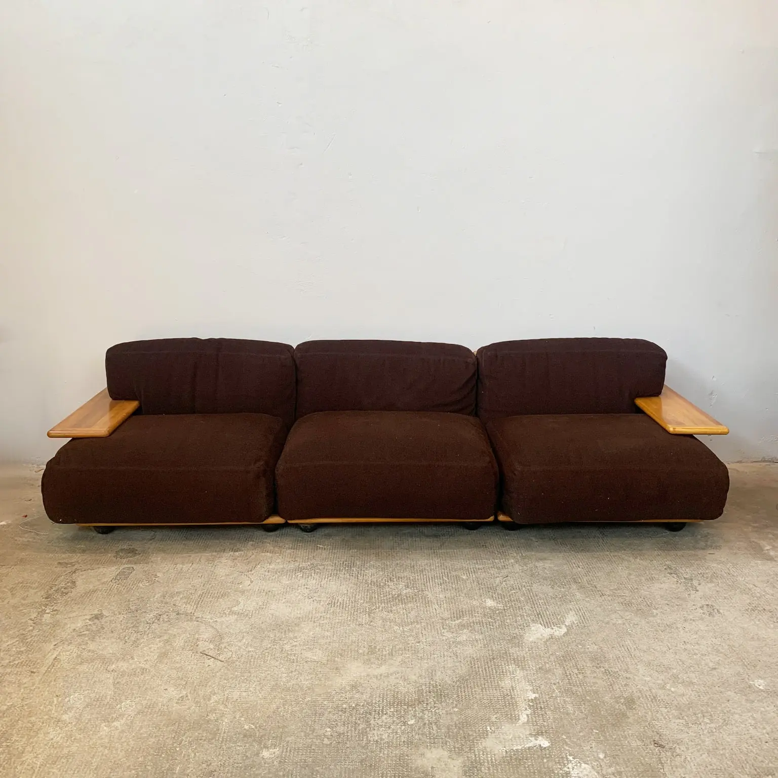 Mario Bellini per Cassina <br> Divano modulare a 3 posti mod. Pianura, 1971