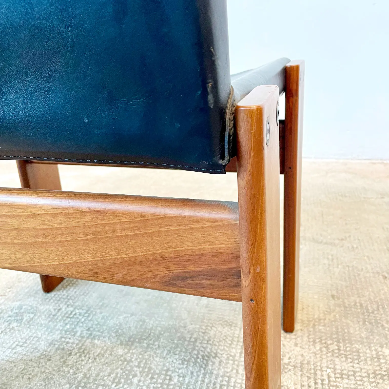 Afra e Tobia Scarpa per Molteni <br> Gruppo di 8 sedie mod. Monk, anni 70 - immagine 3