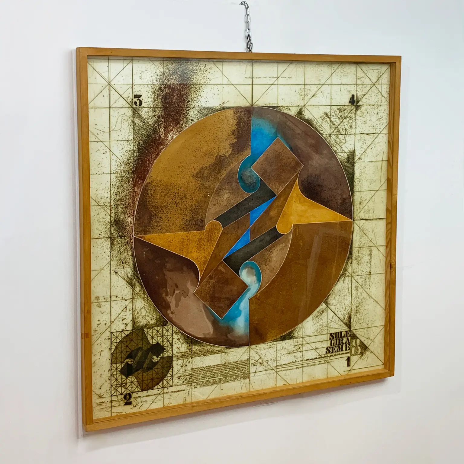 Giò Pomodoro <br> Acquatinta SOLE, 1973 - immagine 2