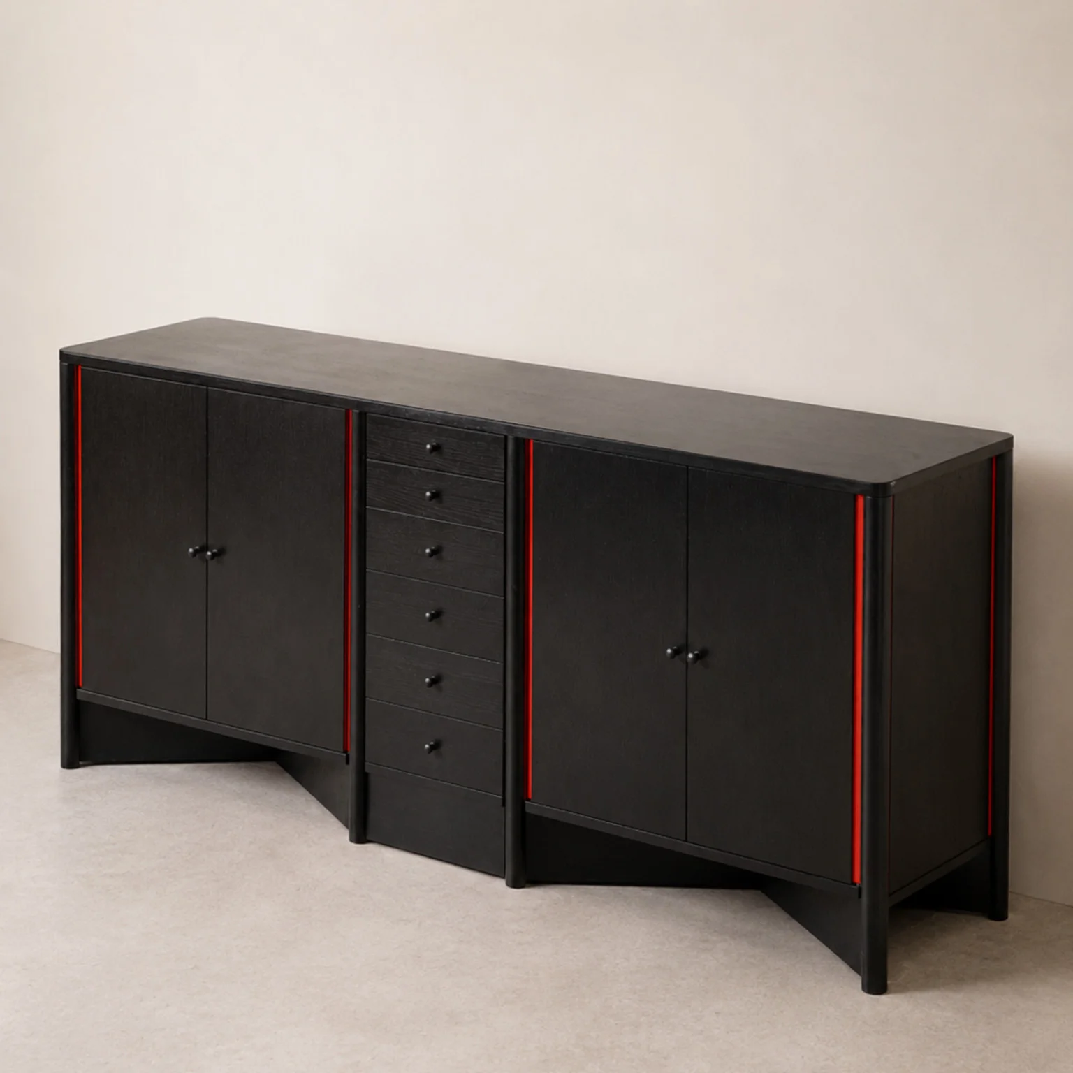 Piero De Martini per Cassina <br> Sideboard mod. Brera, 1982 - immagine 2