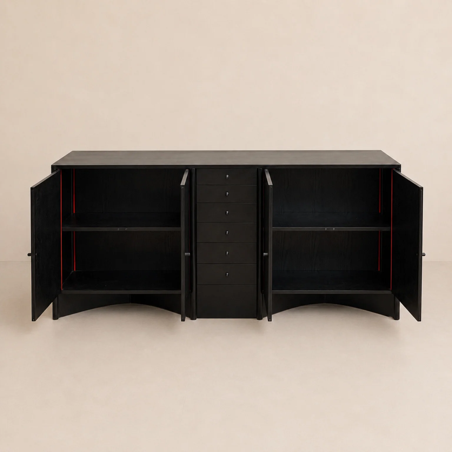 Piero De Martini per Cassina <br> Sideboard mod. Brera, 1982 - immagine 4