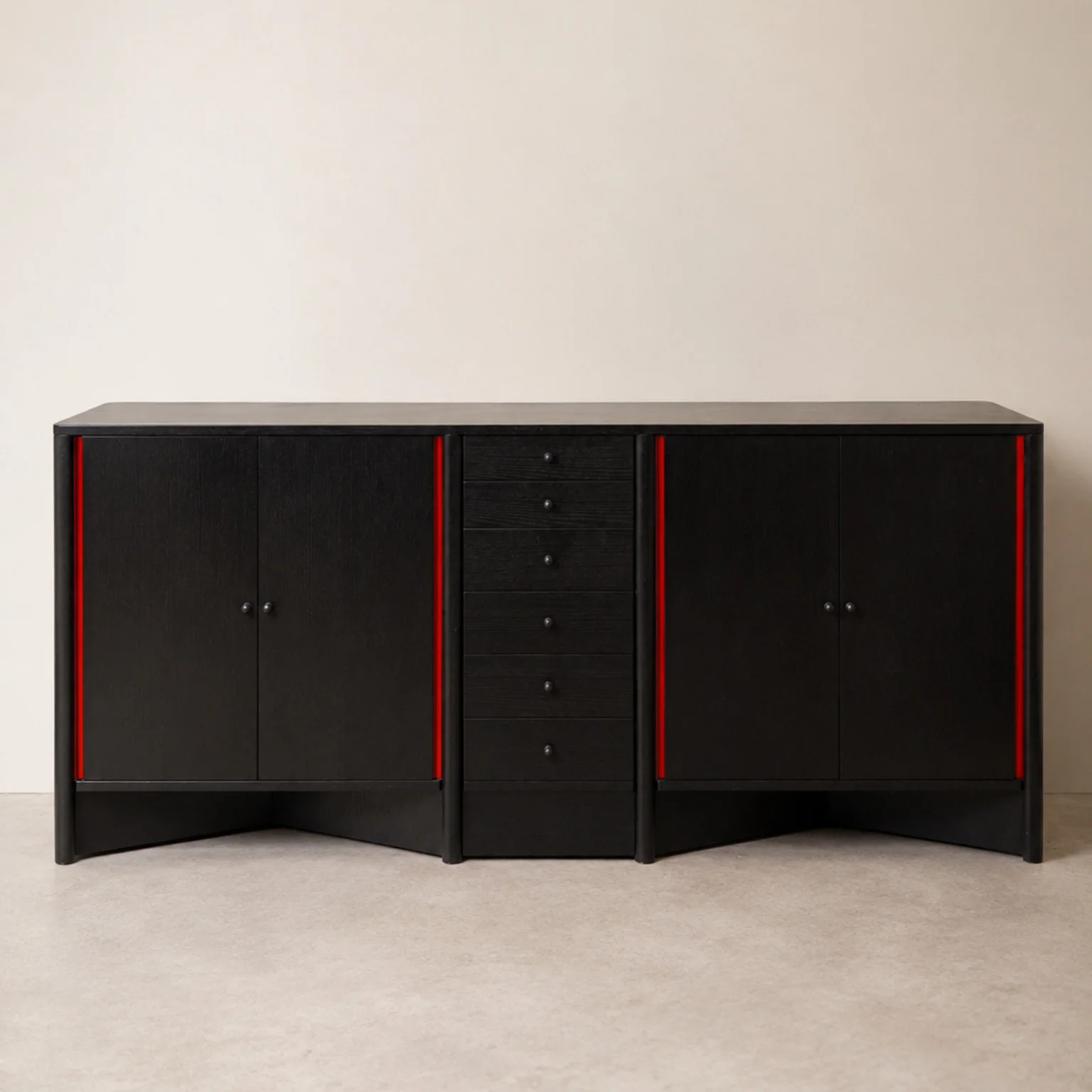 Piero De Martini per Cassina <br> Sideboard mod. Brera, 1982